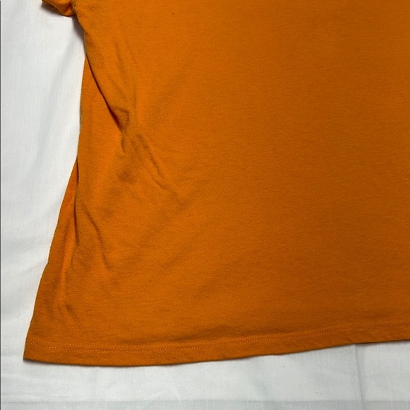 Peanuts women’s Halloween graphic tee size XXl ghost orange short sleeve - Picture 12 of 13